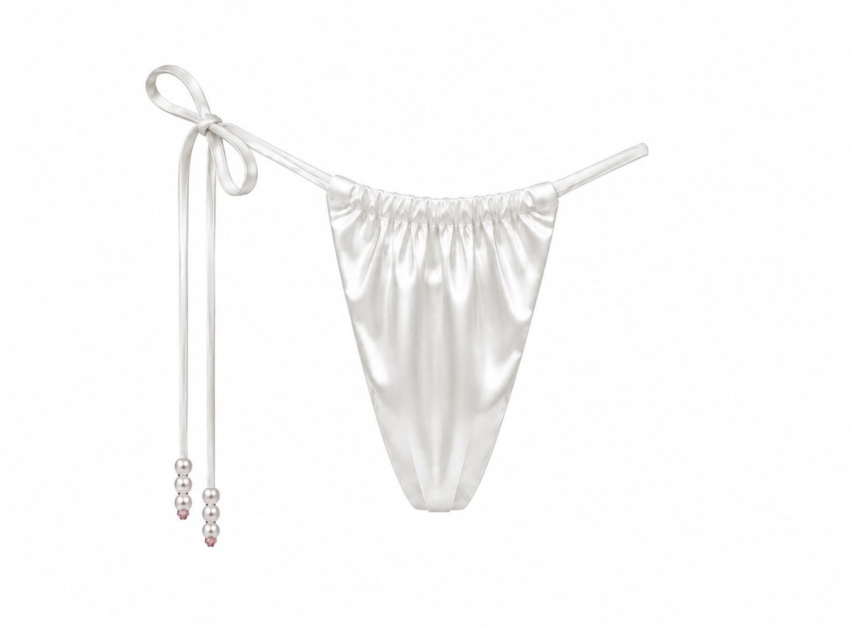 BABY PEARL MERLOT| IVORY BOTTOM