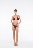 WILD BLOOM CROCHET ROUGE TOP