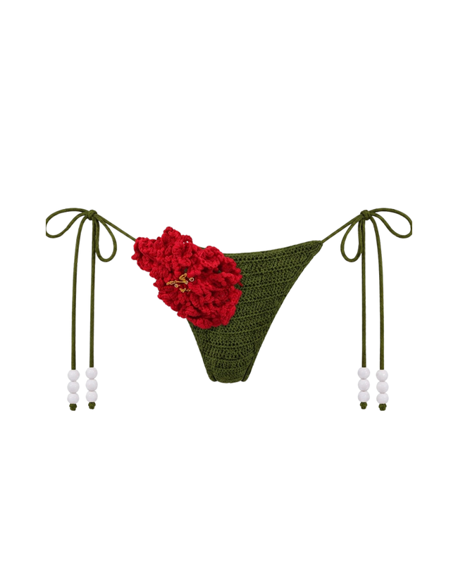 WILD BLOOM CROCHET LAGOON BOTTOM