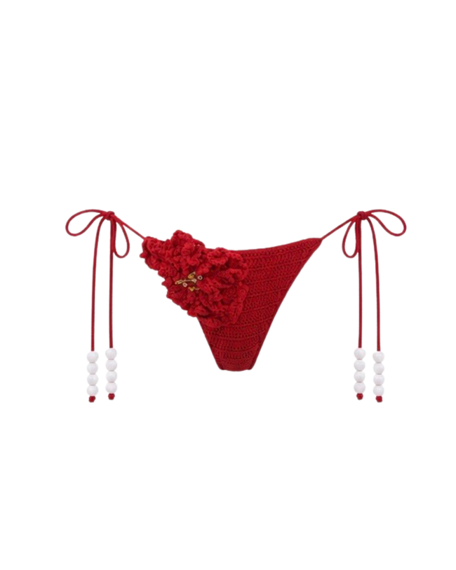 THE WILD BLOOM CROCHET ROUGE BOTTOM