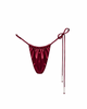 BABY PEARL MERLOT| IVORY BOTTOM